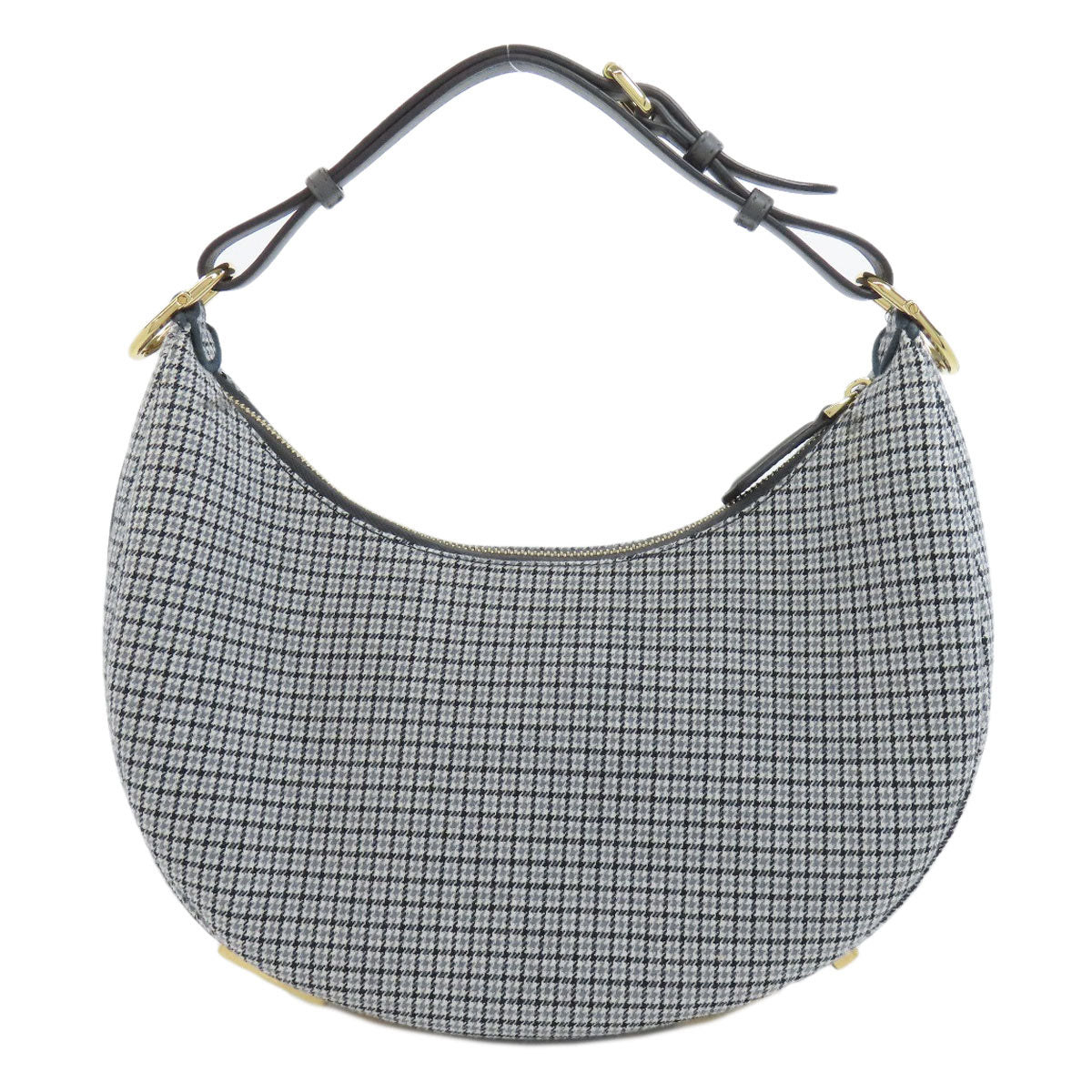 Fendi Shoulder Bag graphy Canvas Gray