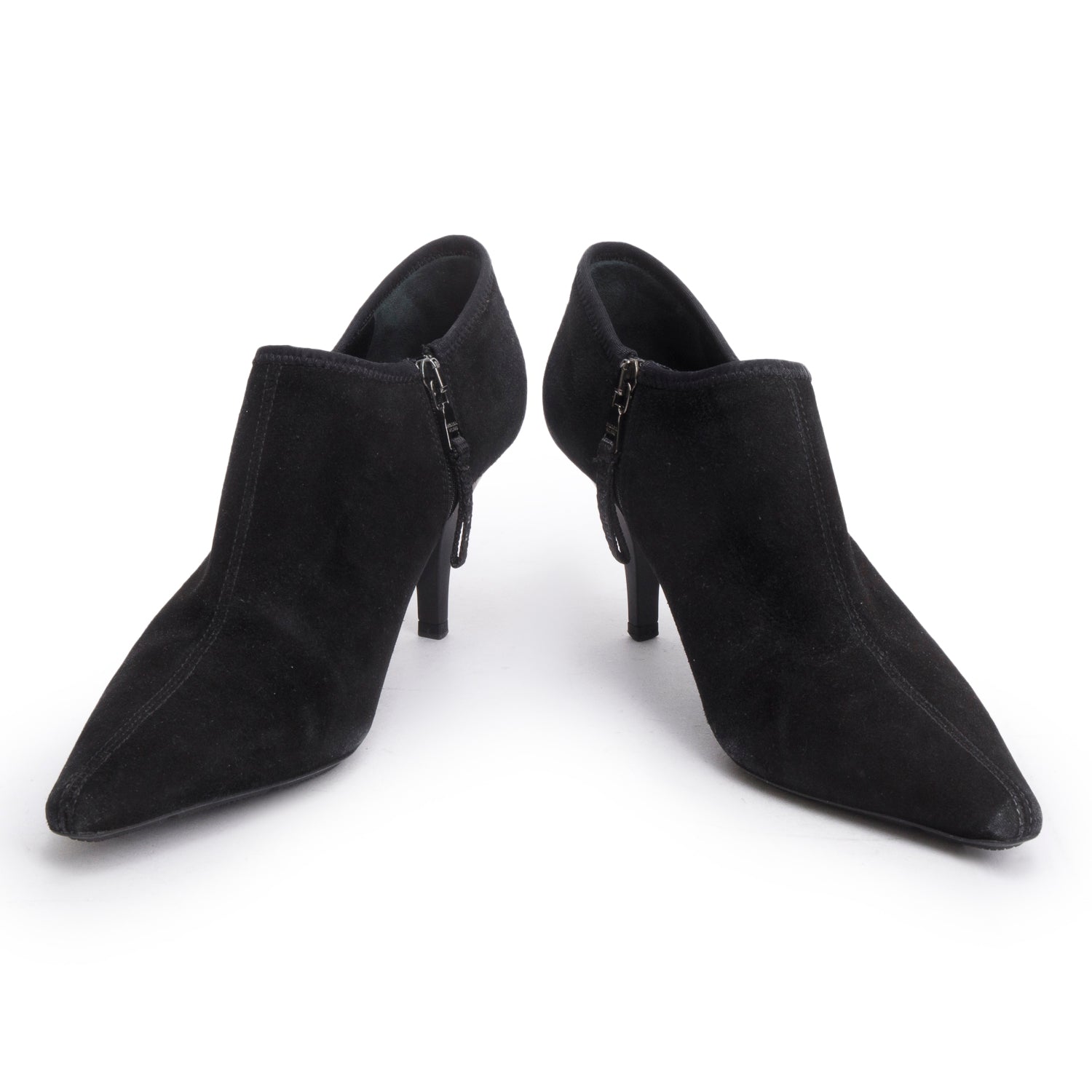 Prada Sport Ankle Booties, Size Handbag Suede Black Shoes
