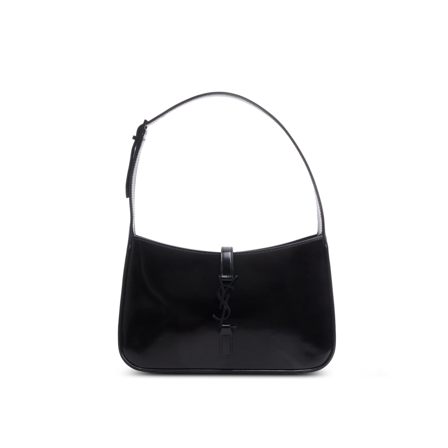YSL Saint Laurent Patent Le Hobo Bag Leather Monogram Shoulder Bag