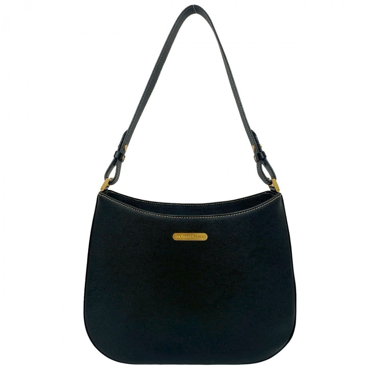 Burberry Shoulder Bag Leather Black 658B203451721