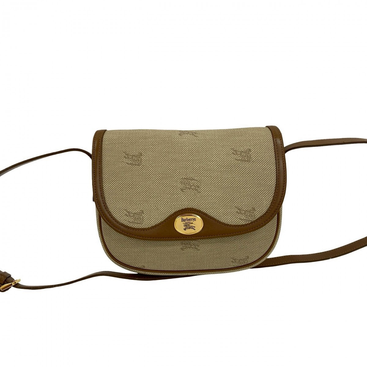 Burberry Shoulder Bag Leather Brown 658B203451752