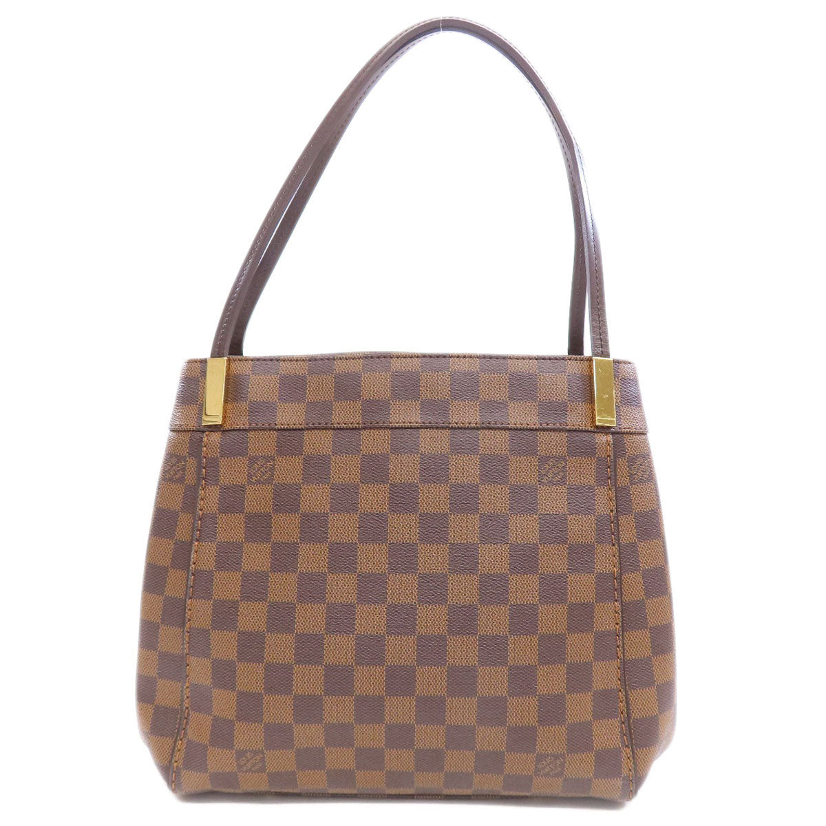 Louis Vuitton N41215 Damier Marley Bourne PM Canvas Brown Tote Bag