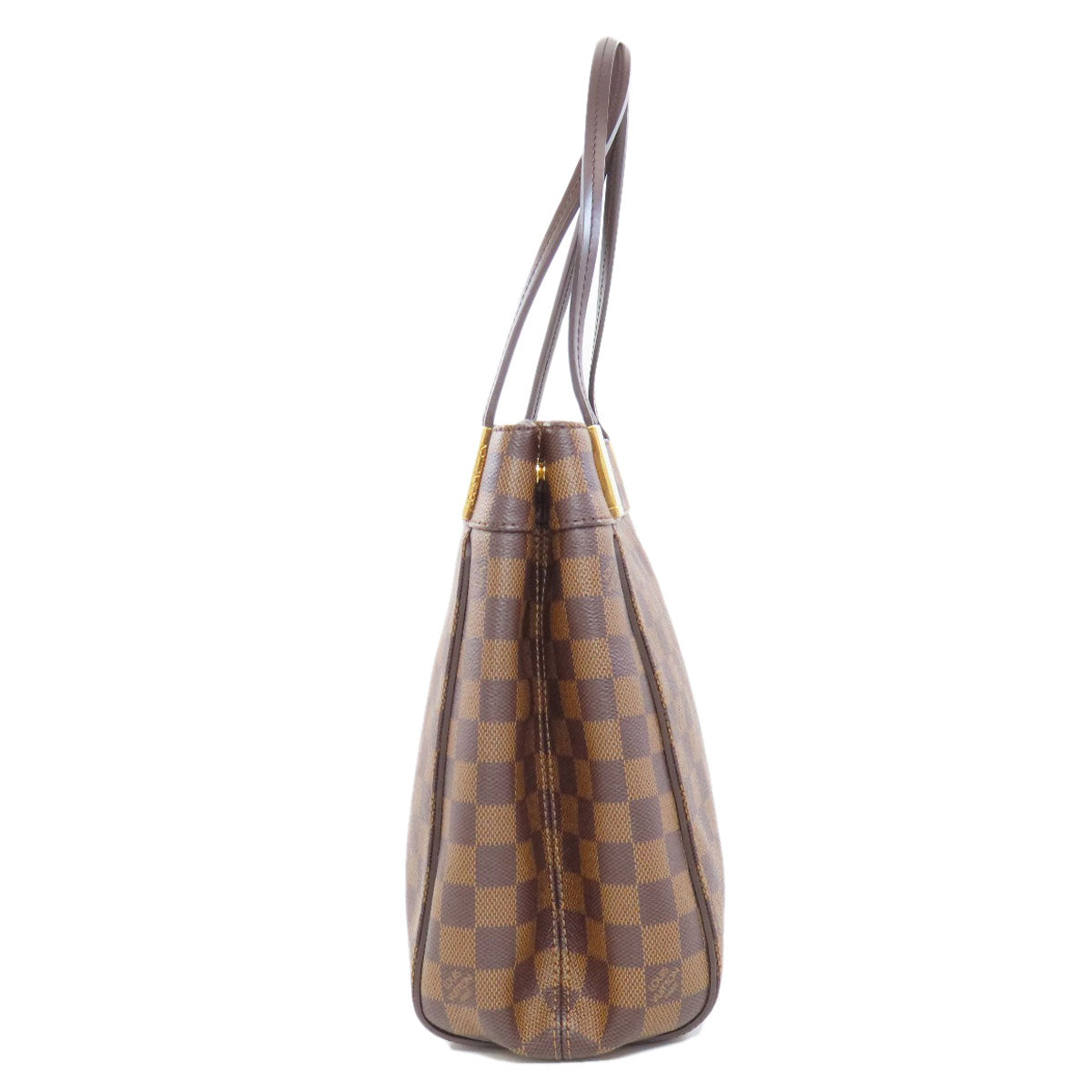 Louis Vuitton N41215 Damier Marley Bourne PM Canvas Brown Tote Bag