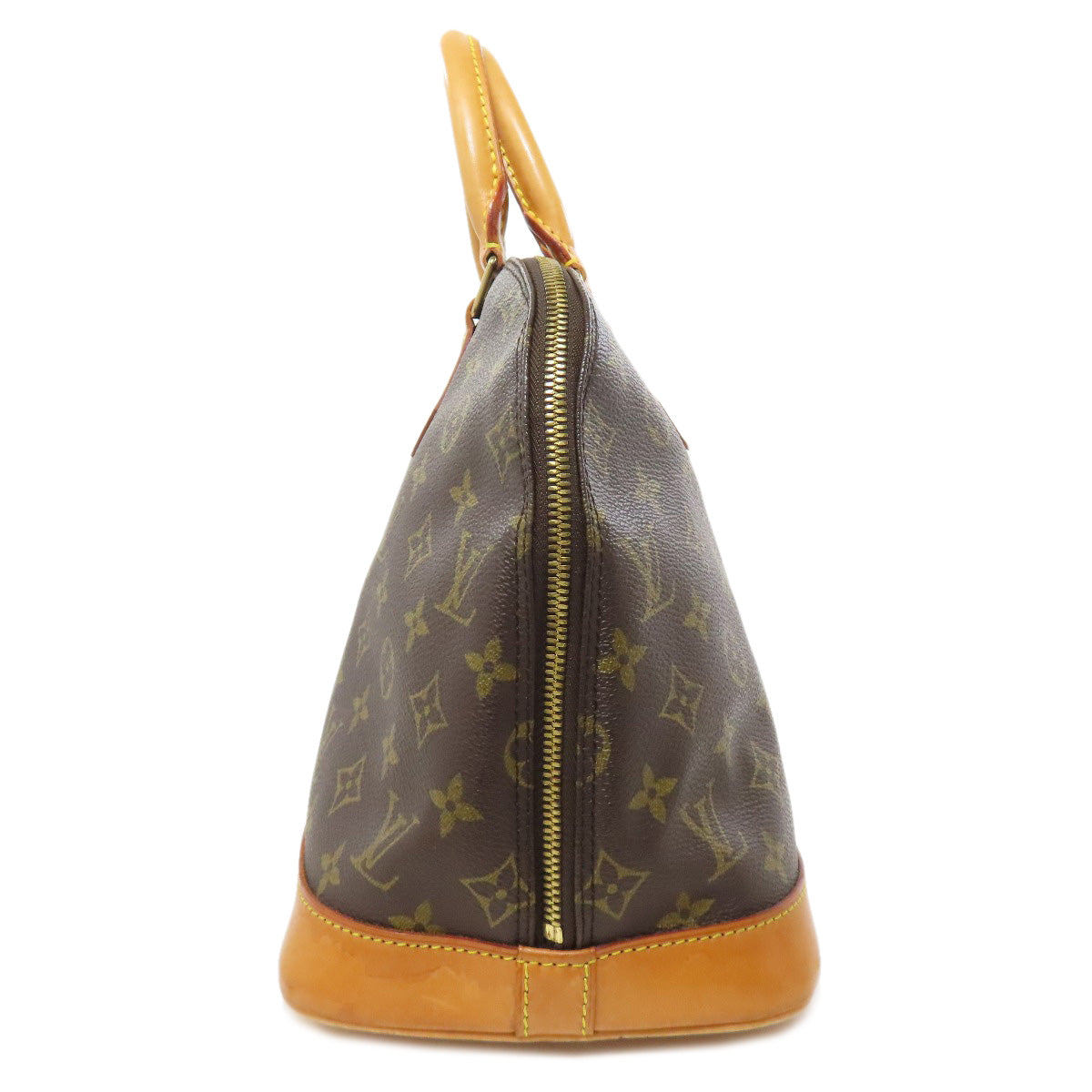 Louis Vuitton M51130 Alma Monogram Canvas Brown Handbag 4