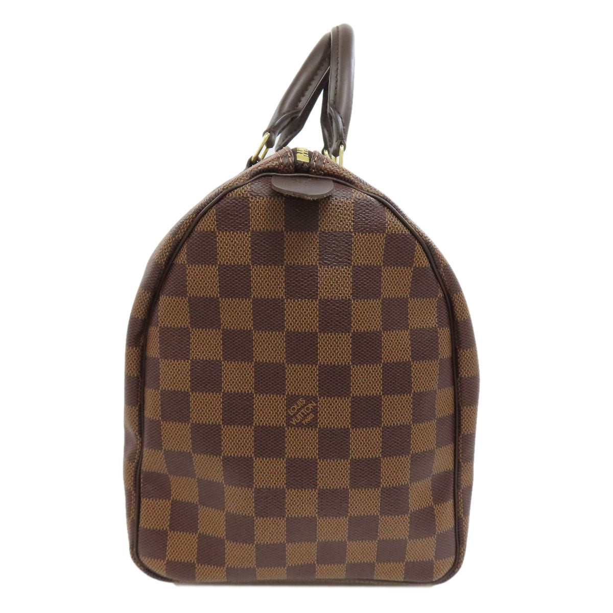 Louis Vuitton Boston Duffel N41363 Damier Speedy Canvas Brown Travel Bag