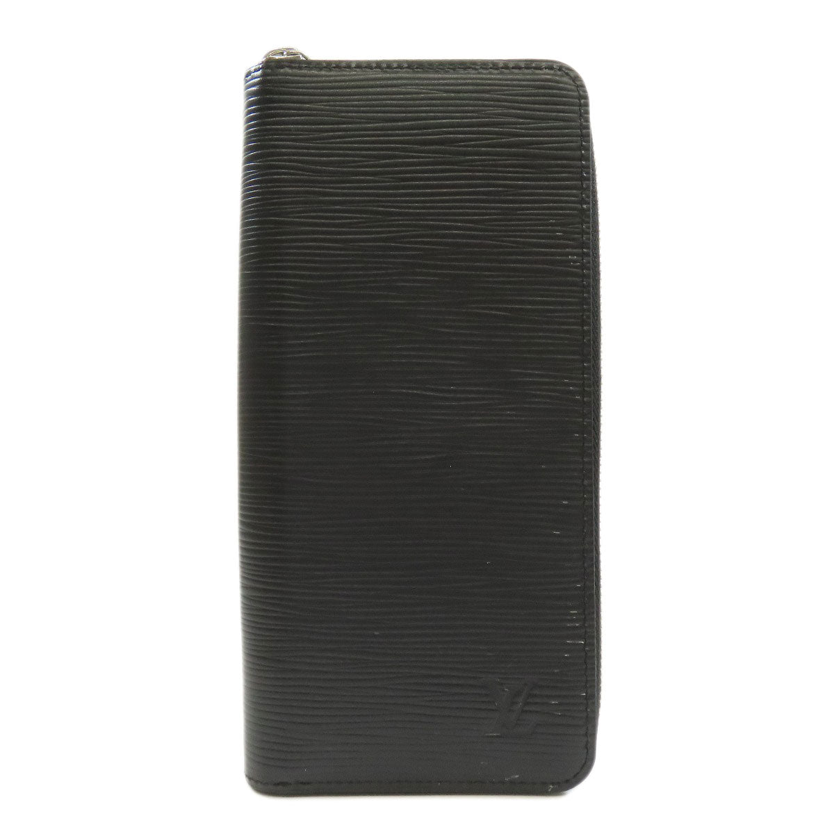 Louis Vuitton Long Purse M60965 Epi Zippy Black Wallet Case