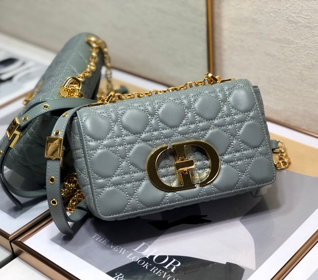 Caro Cd Grey Small Crossbody Bag