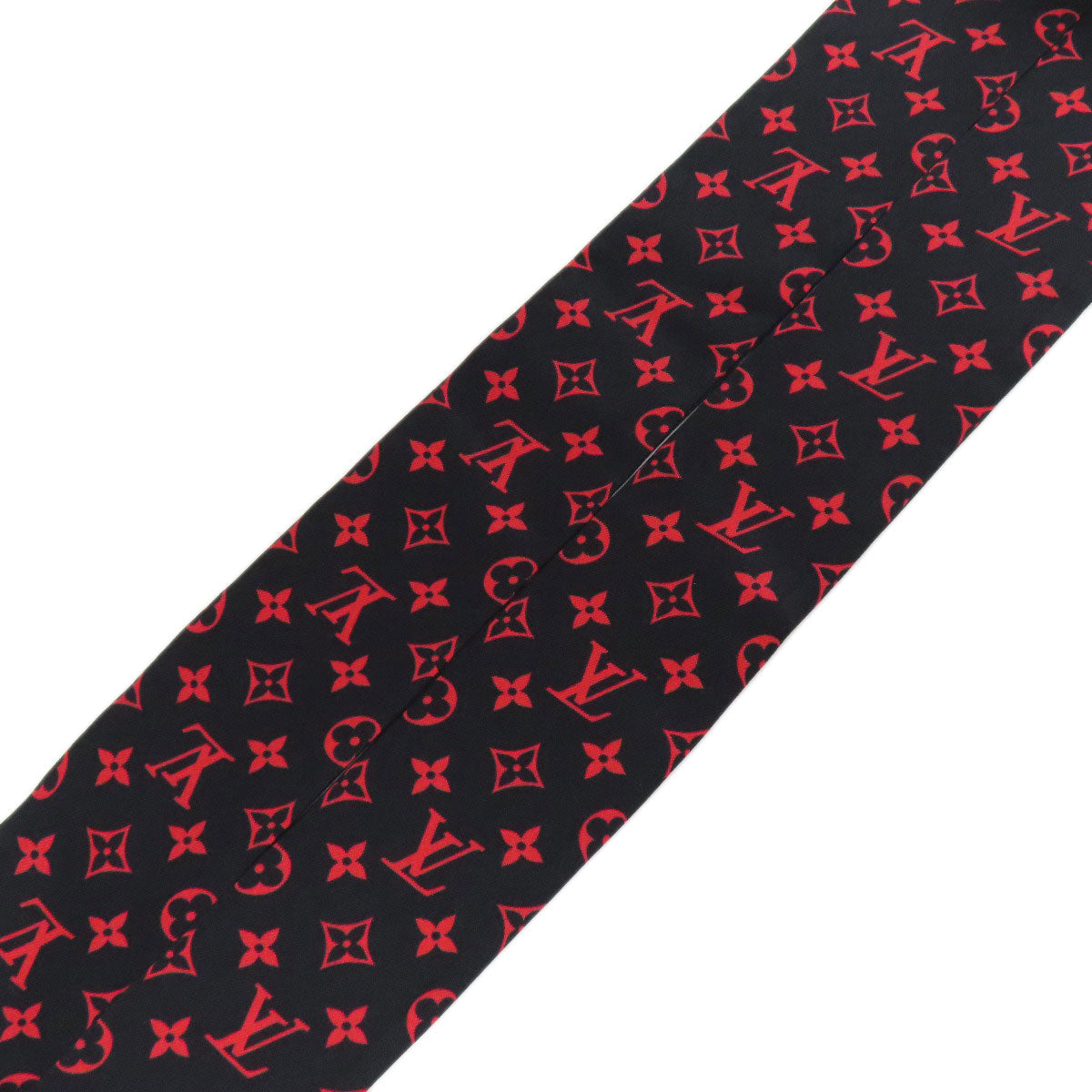 Louis Vuitton scarf silk Bando Black