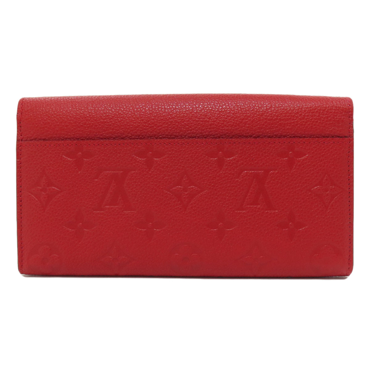 Louis Vuitton Long Purse M61181 Ann Platt Red Wallet Case