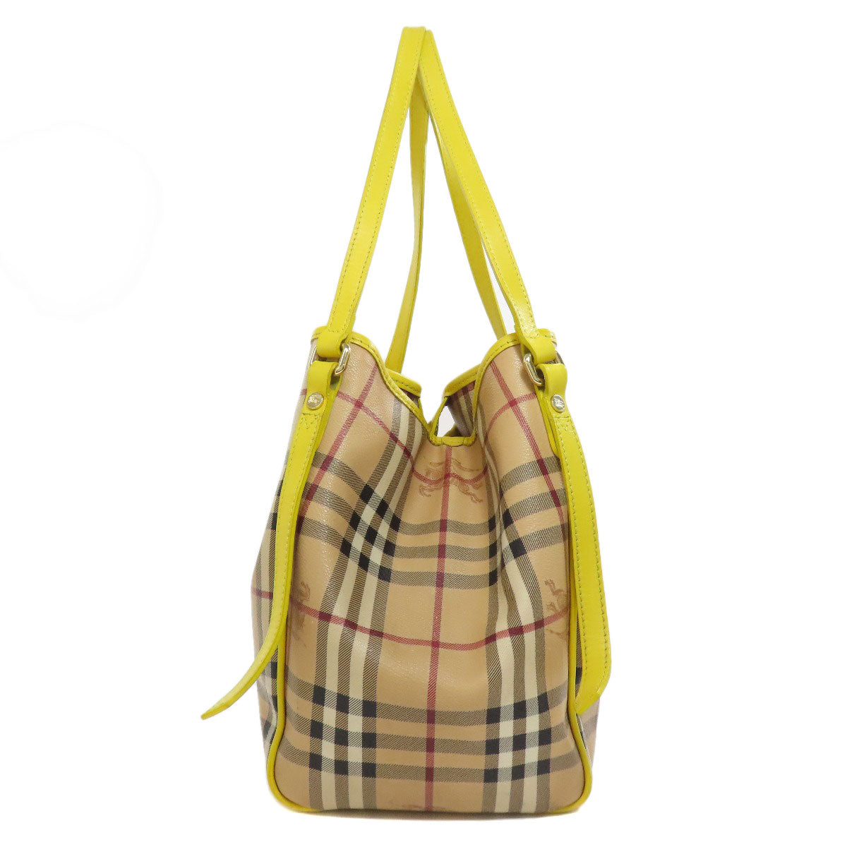 Burberry Tote Bag Pvc Nova Check Brown