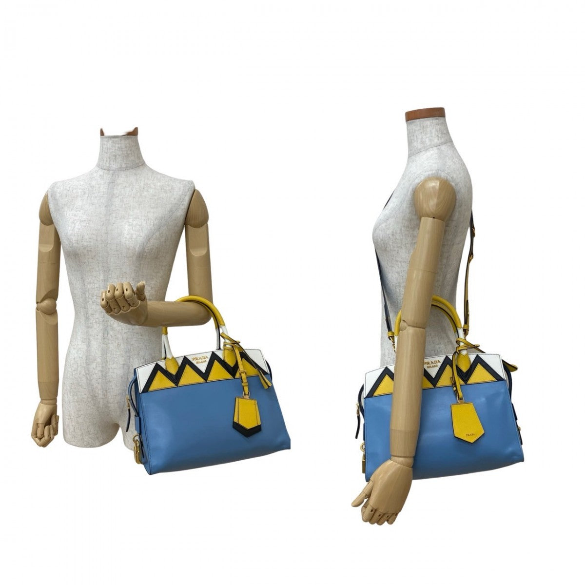 Shoulder Bag Esplanade Leather Blue