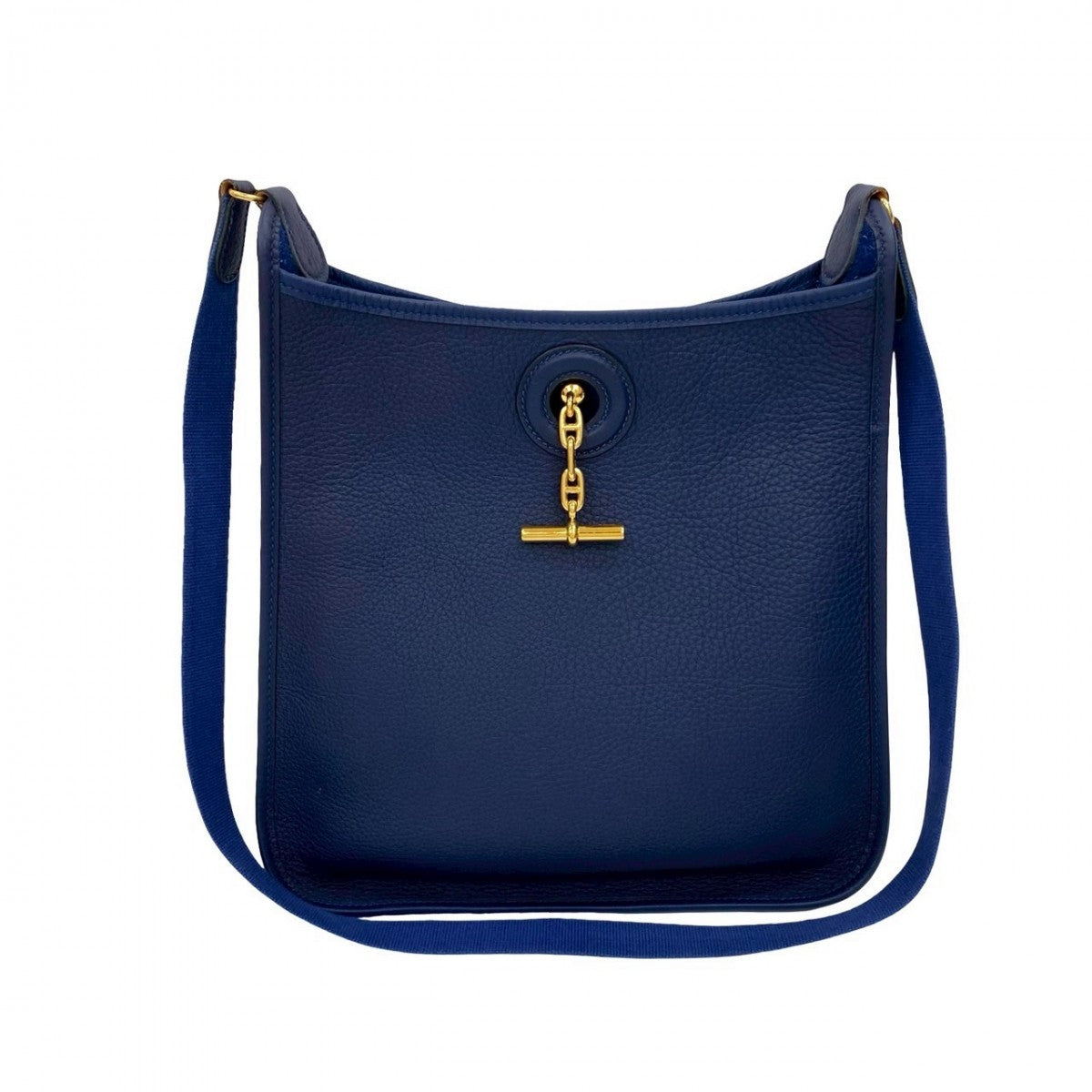 Hermes Shoulder Bag Togo Vespa Pm Navy