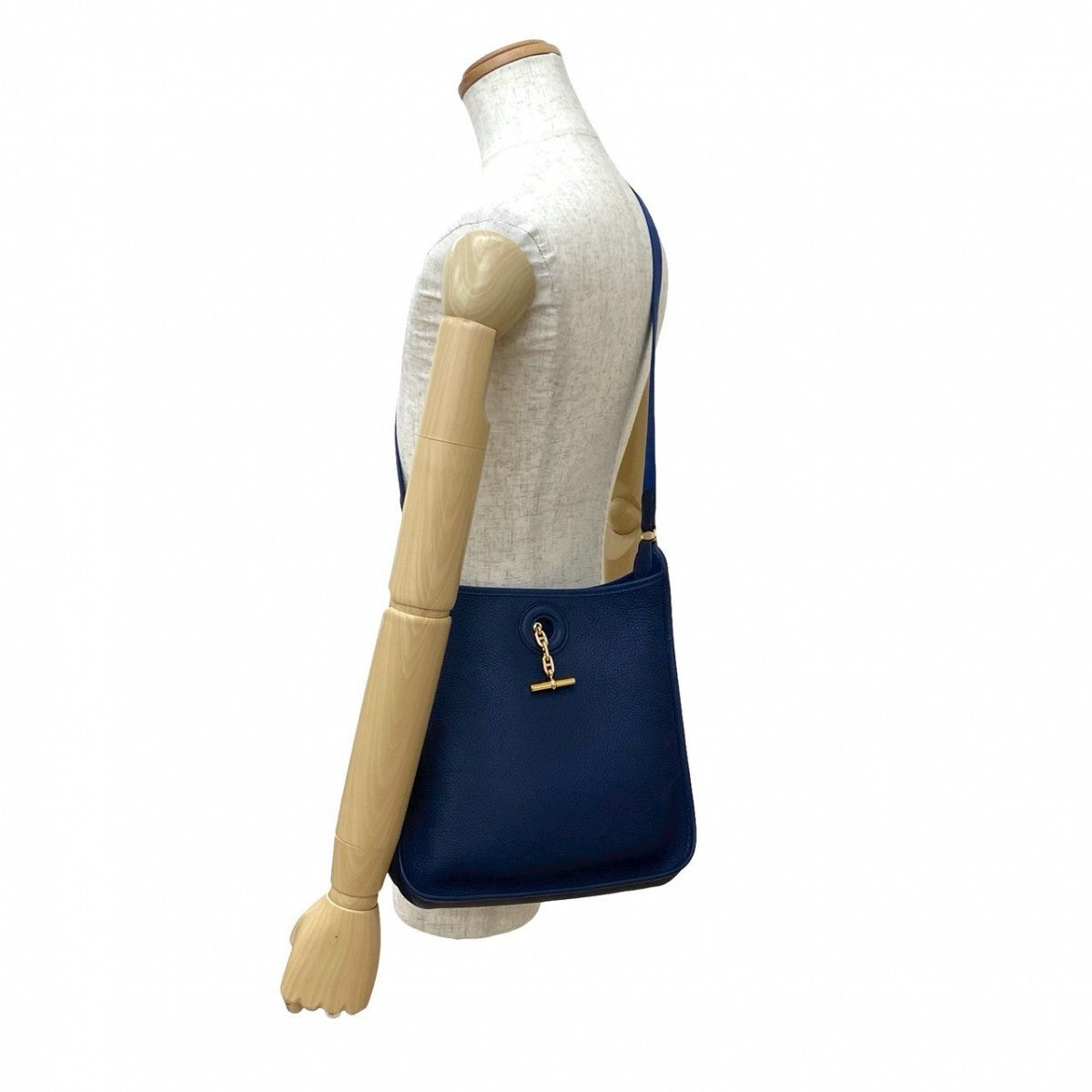 Shoulder Bag Togo Navy Vespa Pm