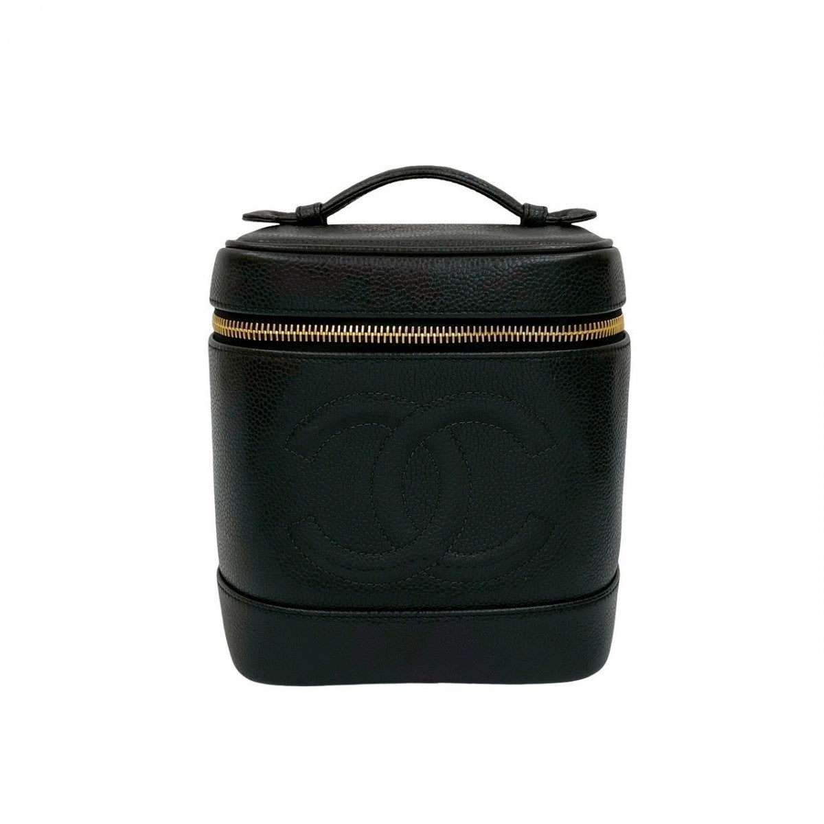 Chanel Matt caviar skin Black Handbag 2