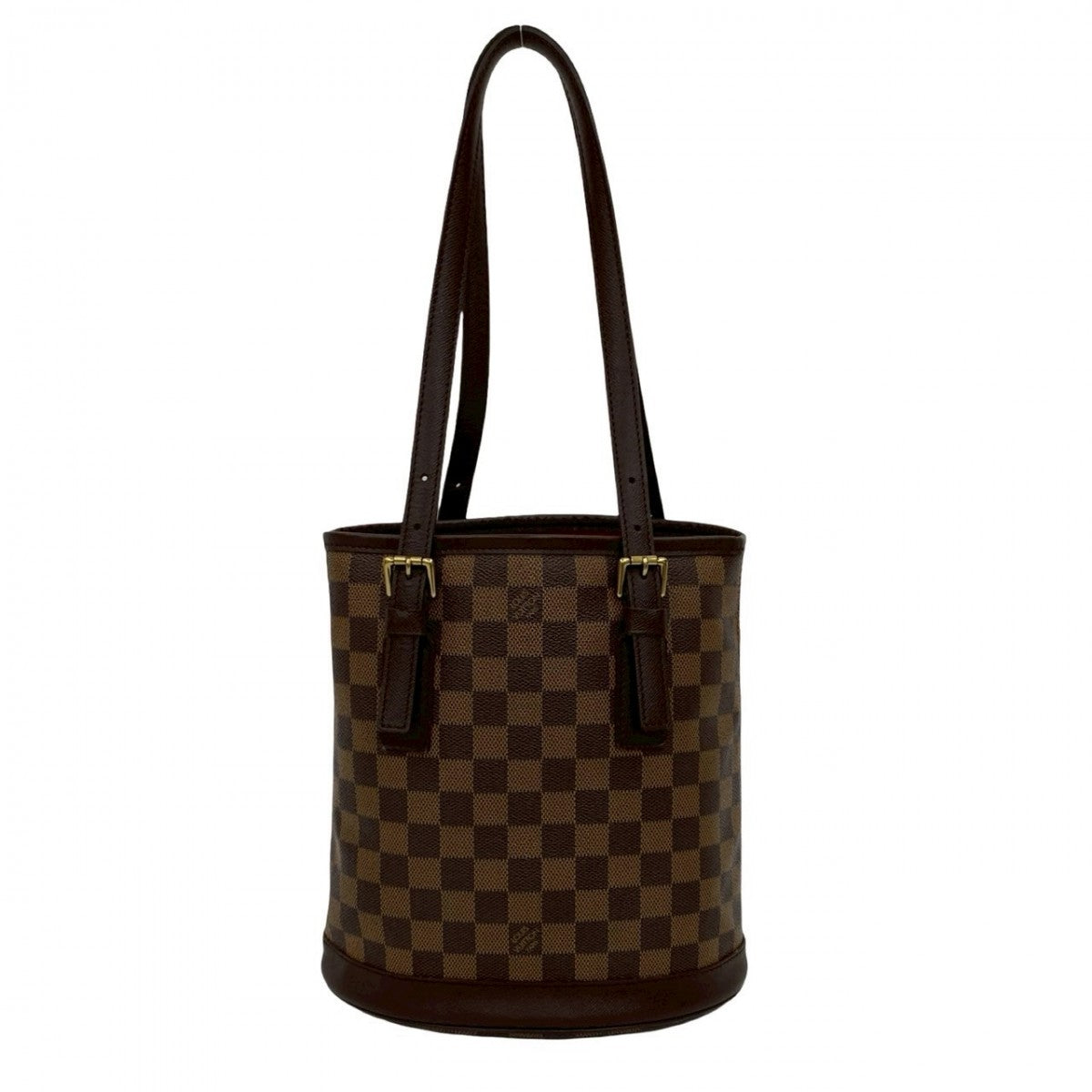 Louis Vuitton Damier Male Leather Brown Tote Bag