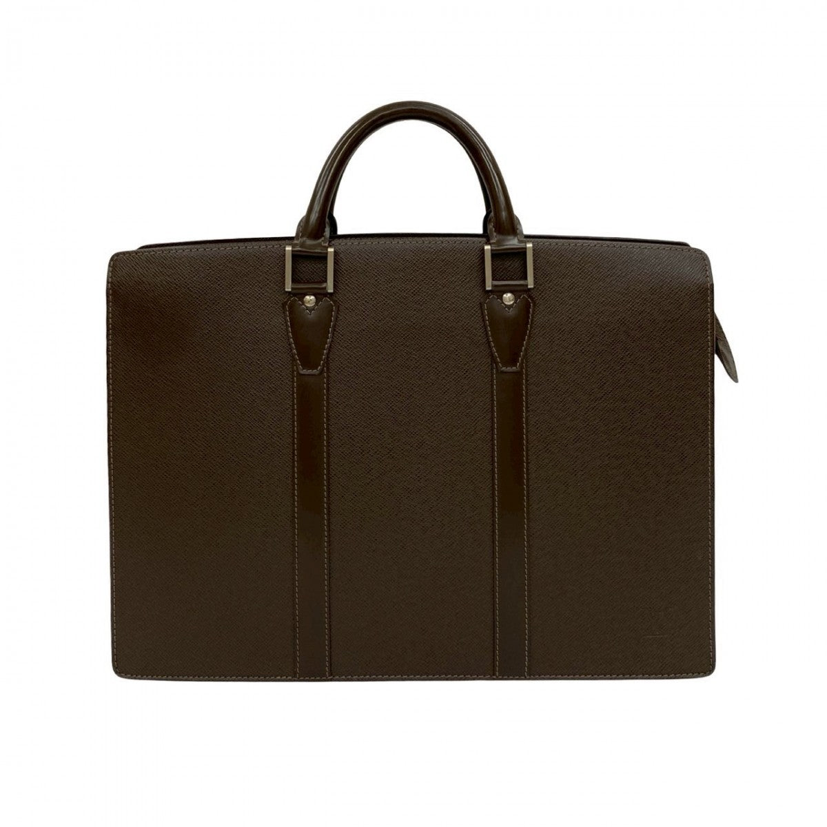 Louis Vuitton Business Taiga Porto Documan Rozan Leather Brown Handbag