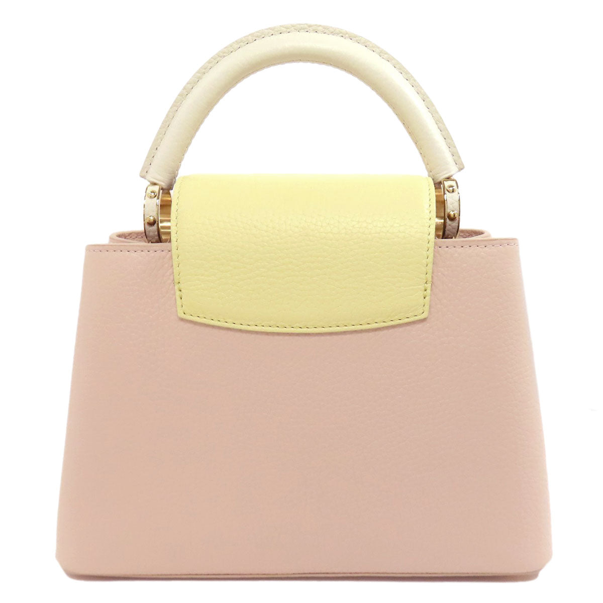 Louis Vuitton M22514 Taurillon Clemence Capusine BB Leather Pink Hat