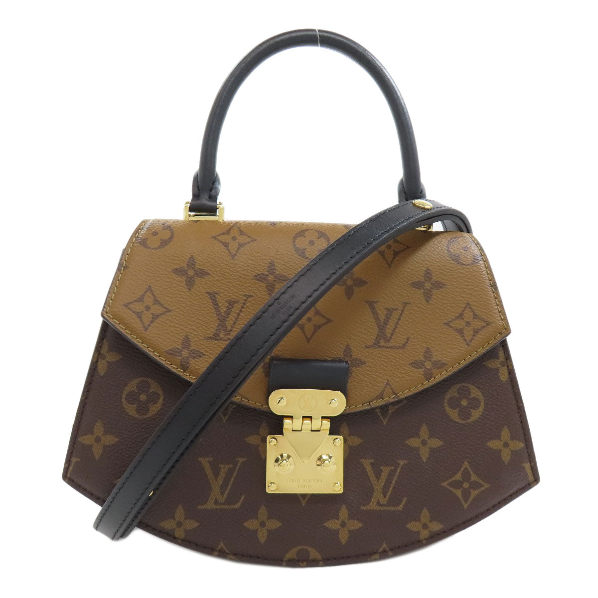 Louis Vuitton M46548 reverse Tilsitt Monogram Brown Handbag