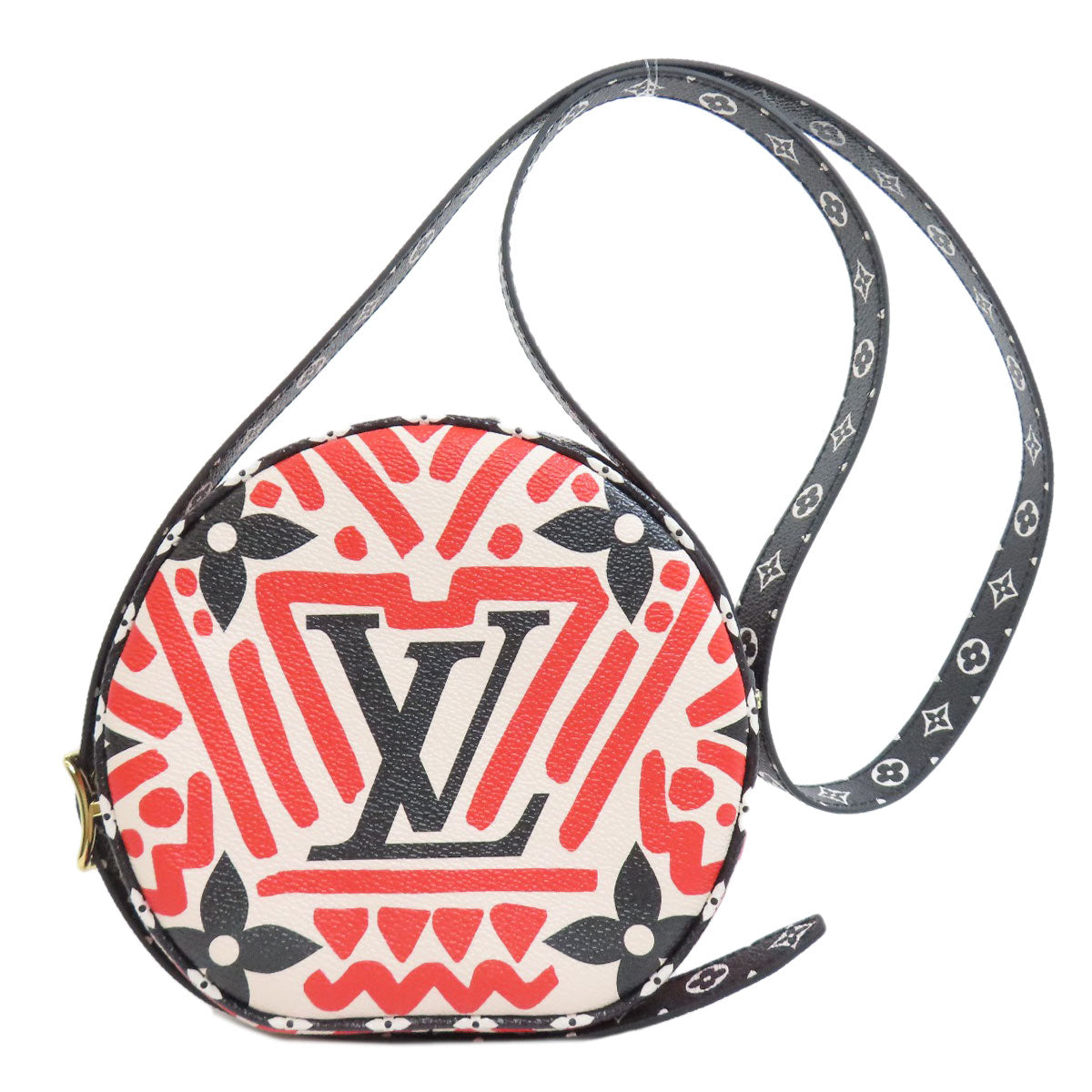 Louis Vuitton M45366 Giant Bowt Chapot Supreme Monogram Red Shoulder Bag