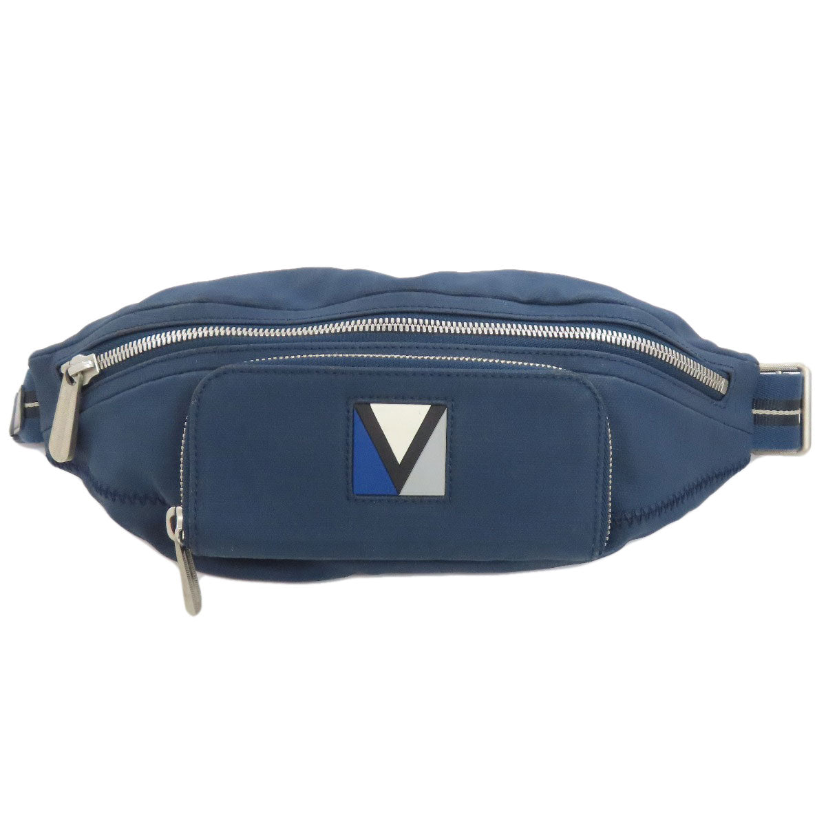 Louis Vuitton Hip M80706 Cup Misen Nylon Navy Handbag