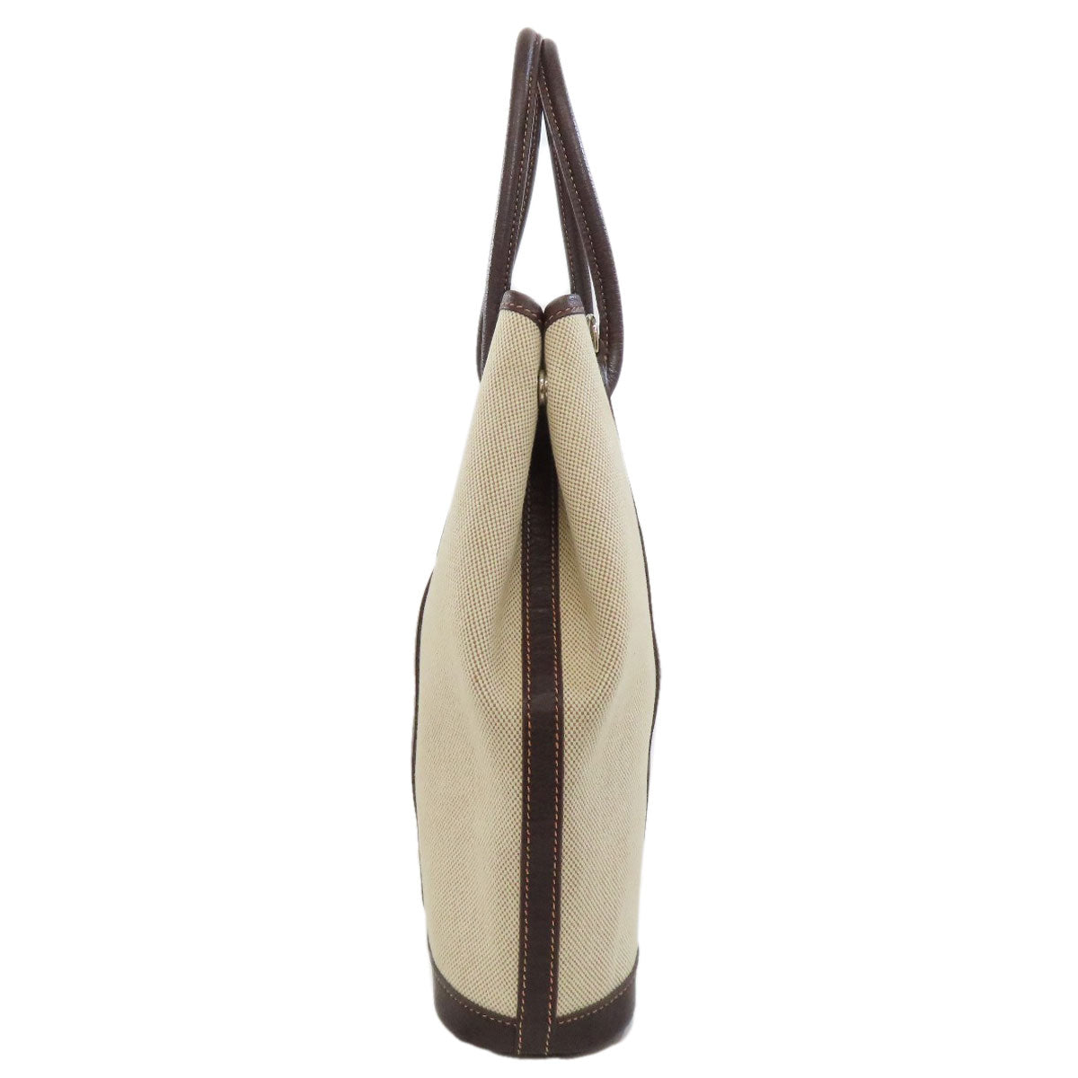 Hermes Handbag Tower Ash Garden File Silvermetal Women Brown Travel Bag