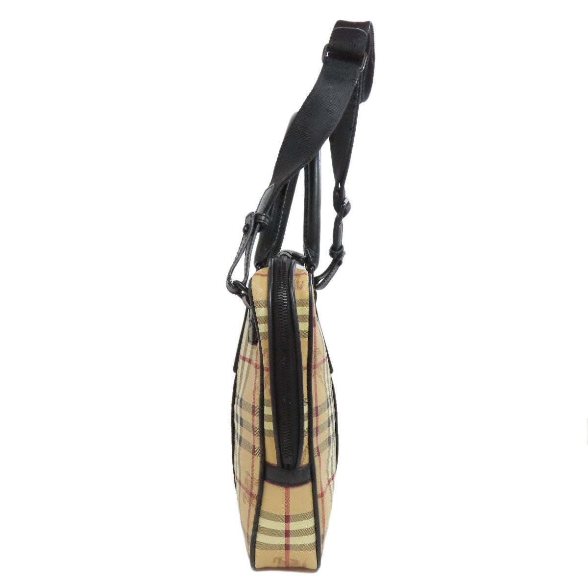 Burberry Business Bag Pvc Nova Check 2Way Beige Travel Bag