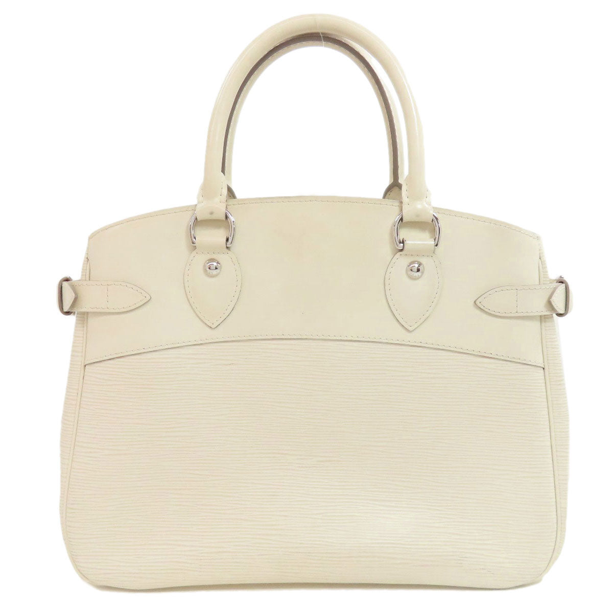 Louis Vuitton M5926J Epi Passy PM White Handbag