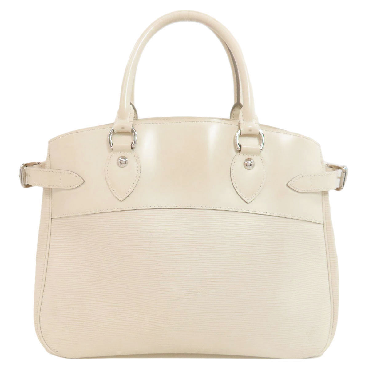 Louis Vuitton M5926J Epi Passy PM White Handbag