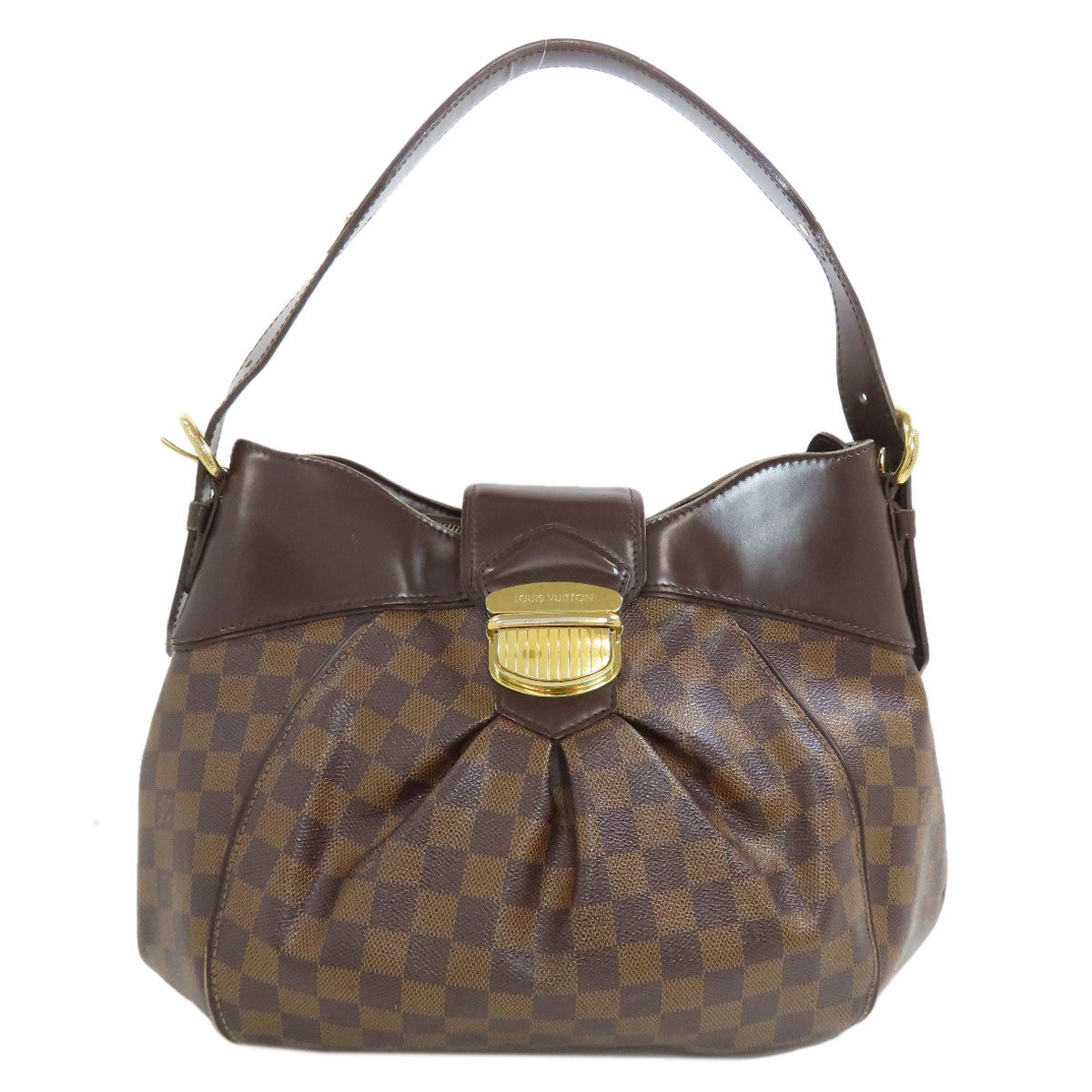 Louis Vuitton N41541 Damier Sistina MM Canvas Brown Shoulder Bag