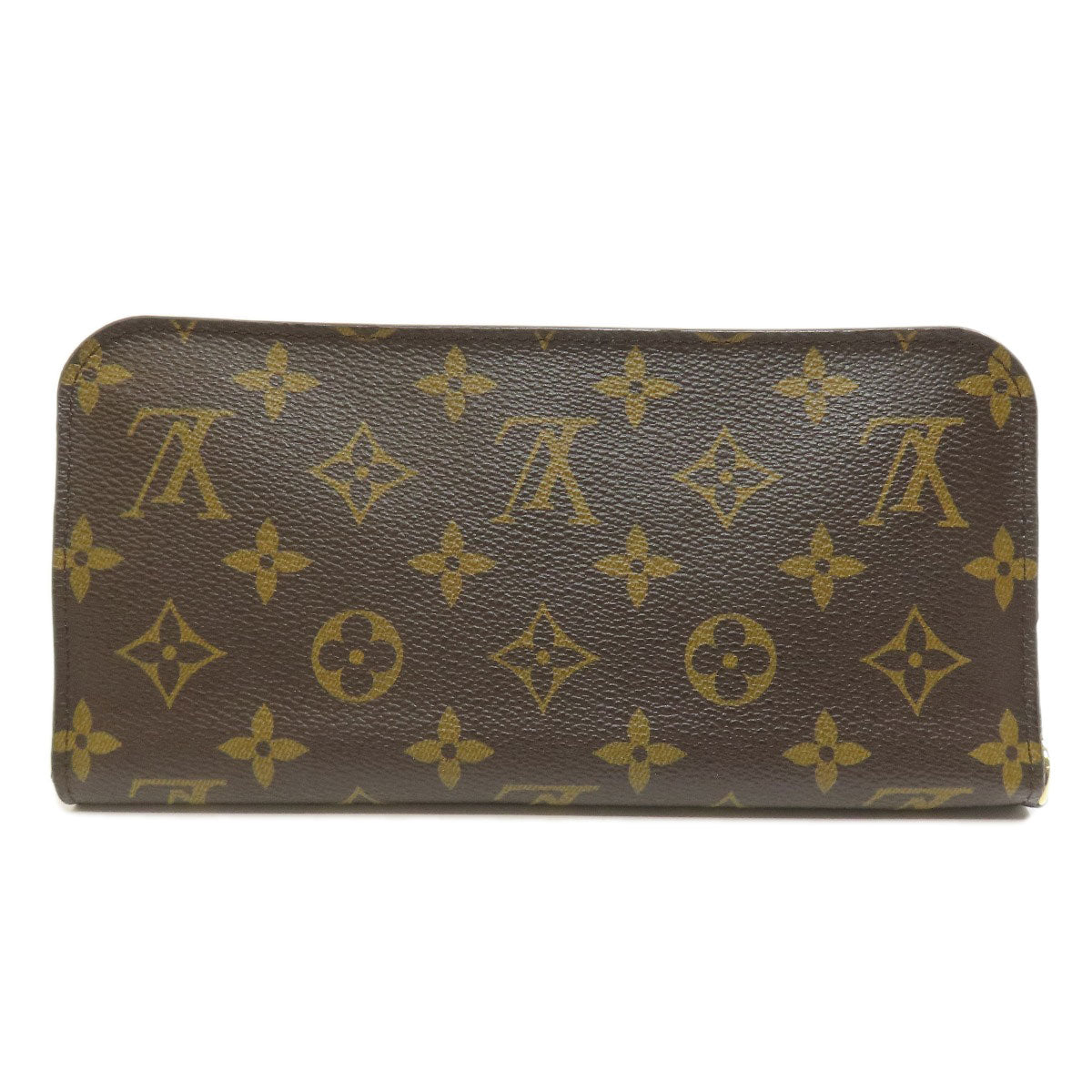Louis Vuitton Long Purse M60452 Portefeuille Insolite Monogram Canvas Brown Wallet Case