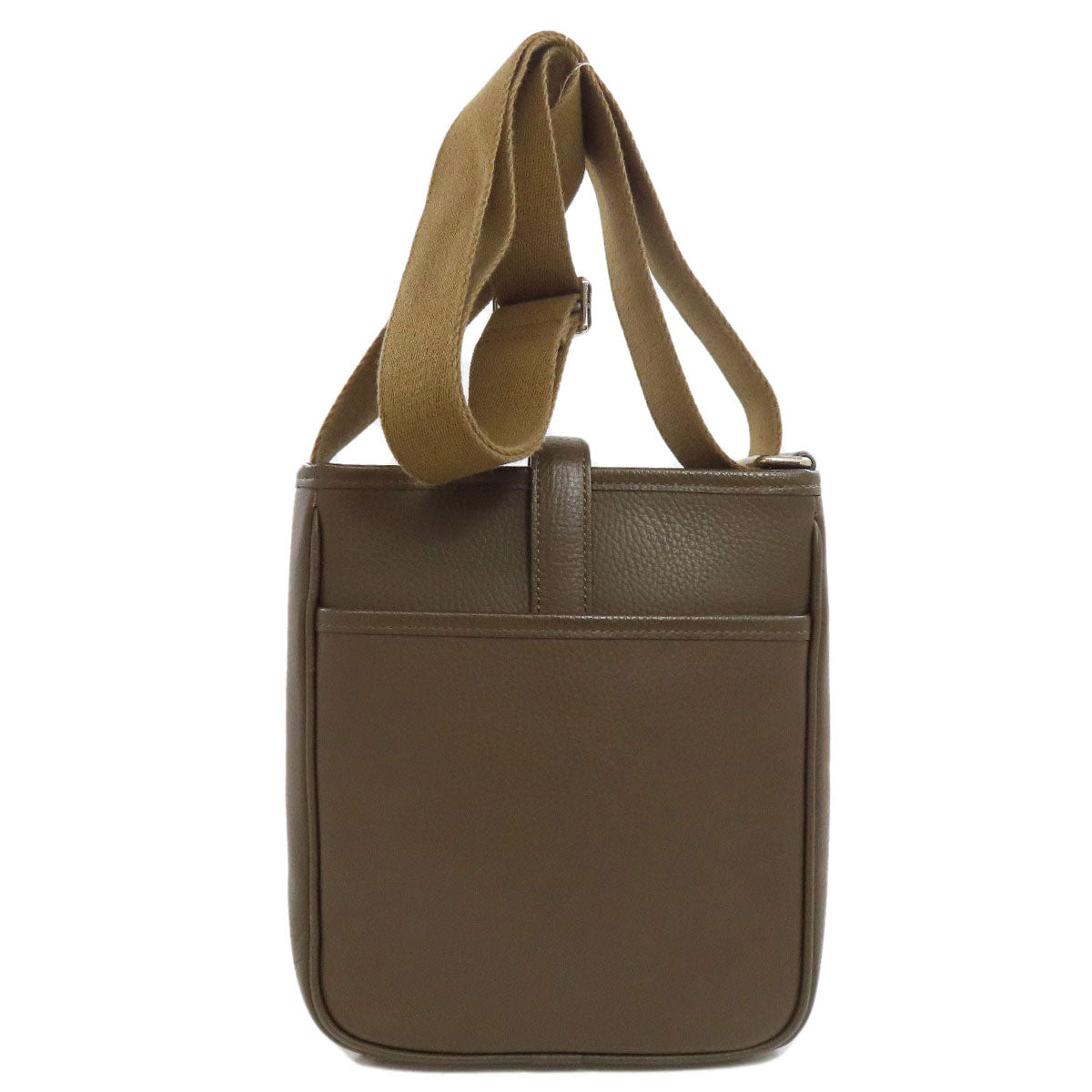 Burberry Shoulder Bag Women Leather Brown Logo