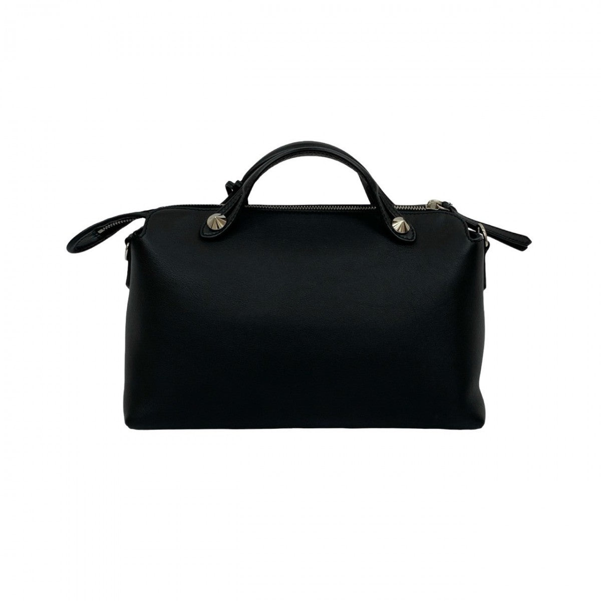 Fendi Shoulder Bag By The Way Leather Black Medium