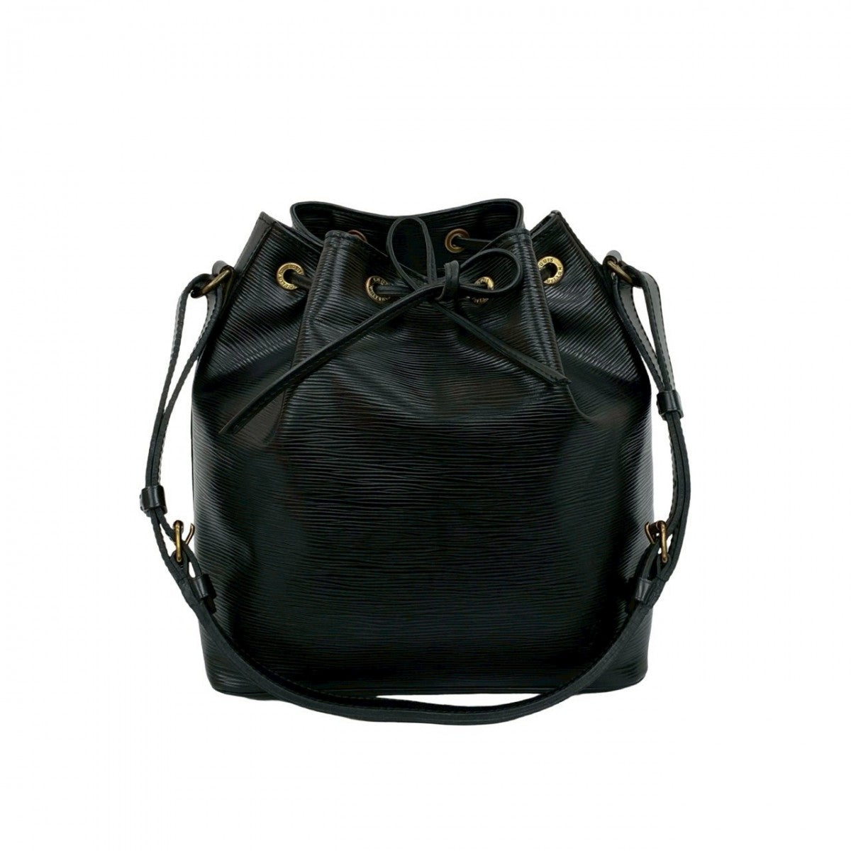 Louis Vuitton Epi Petit Noe Leather Black Shoulder Bag