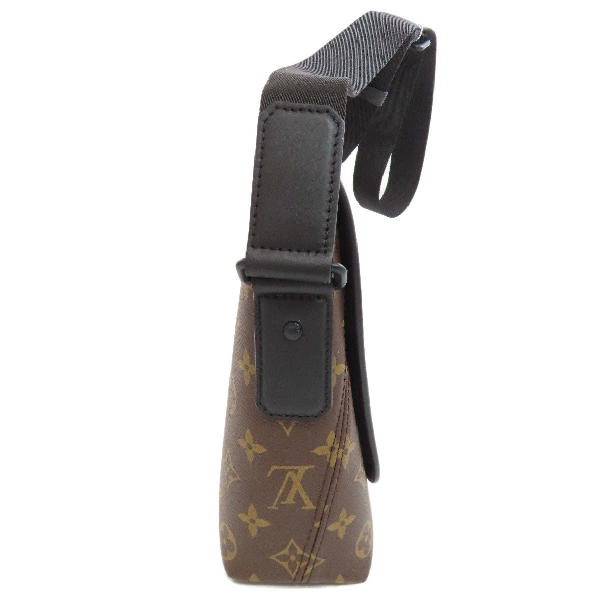 Louis Vuitton M45557 macacer Magnetic messenger Monogram Brown Crossbody Bag