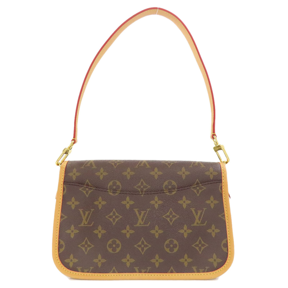 Louis Vuitton M46049 Diane NM PM Monogram Canvas Brown Shoulder Bag