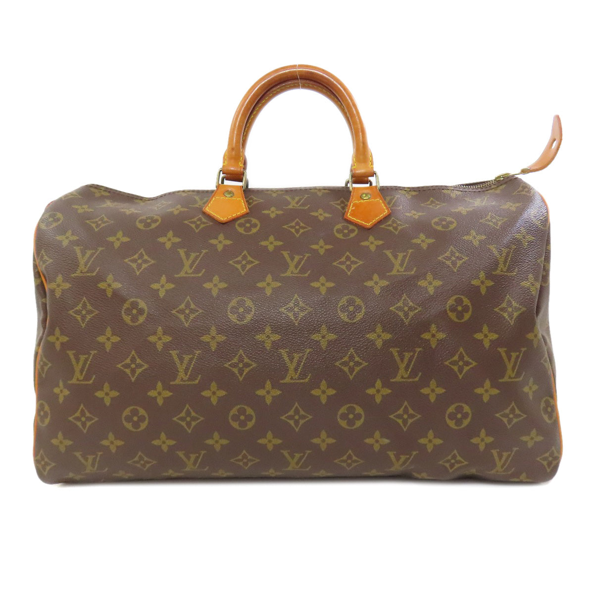 Louis Vuitton Boston Duffel M41522 Speedy 40 Monogram Canvas Brown Travel Bag