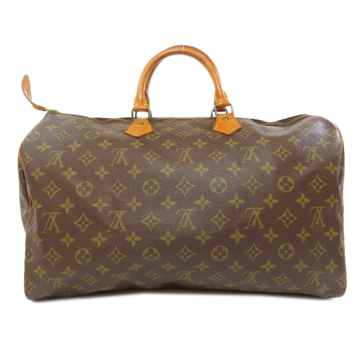 Louis Vuitton Boston Duffel M41522 Speedy 40 Monogram Canvas Brown Travel Bag