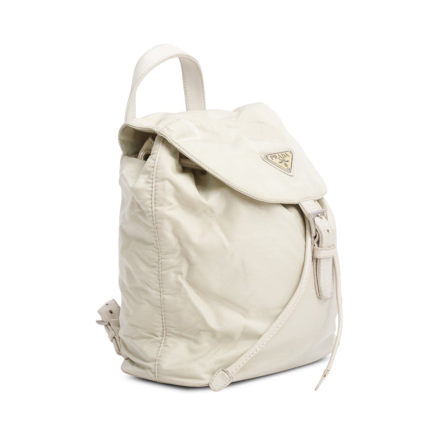 Prada Grey Tessuto Backpack Handbag Nylon