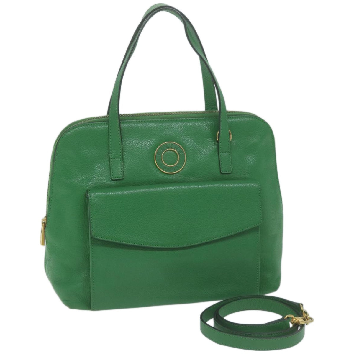 Luxury Hand Bag Way Leather Green Travel Bag