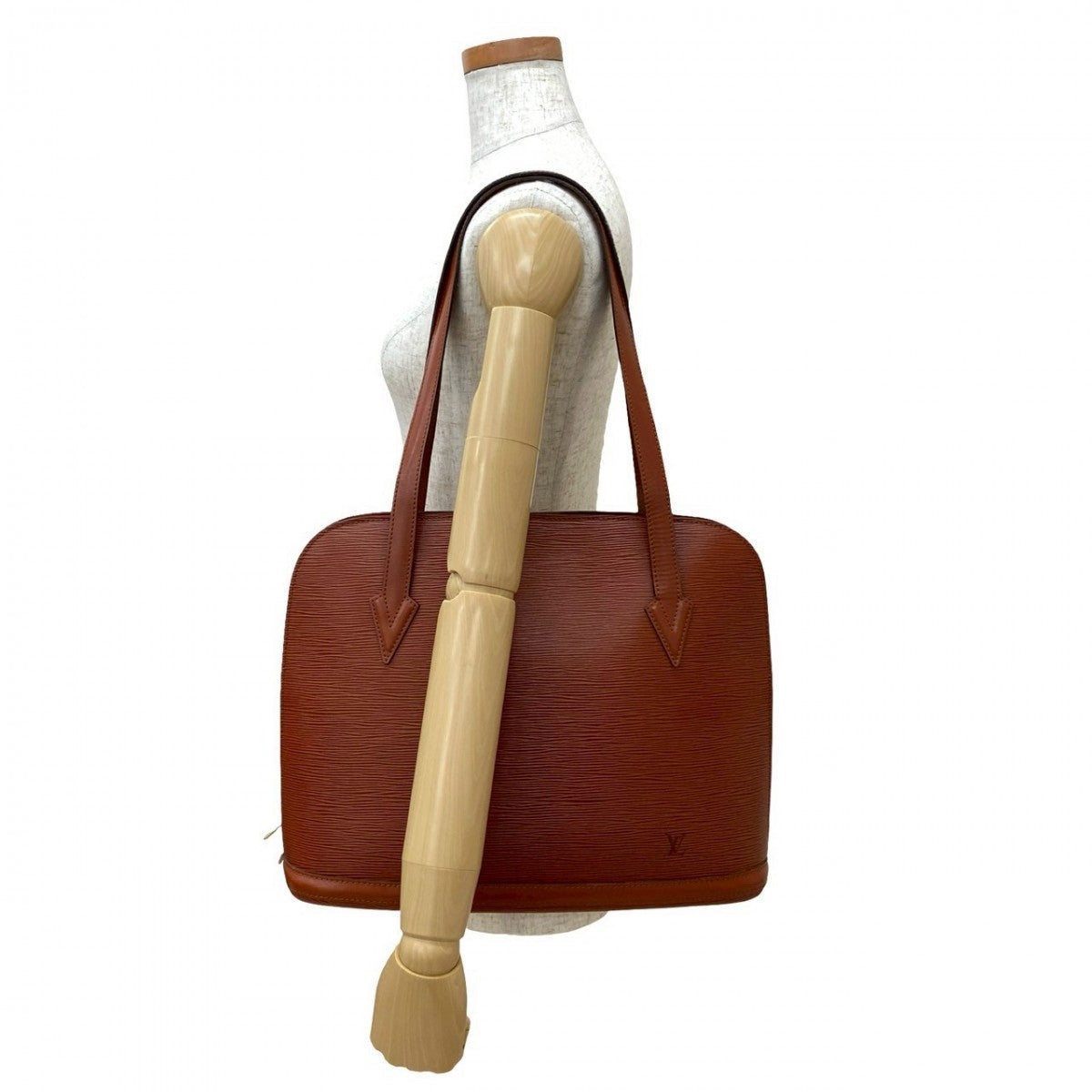 Louis Vuitton Epi Ryu Sac Leather Brown Tote Bag