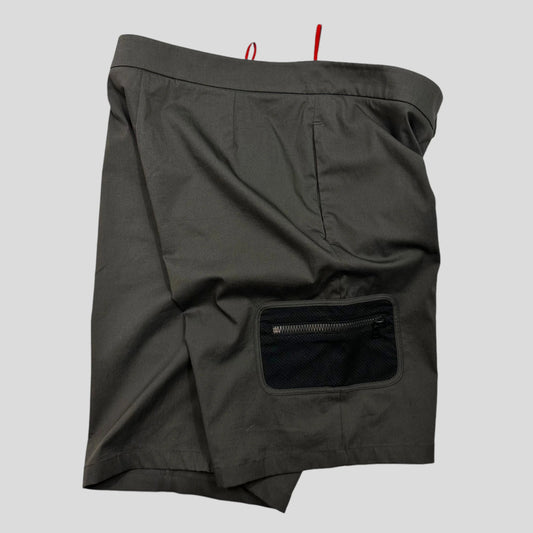 Prada Handbag Sport Mesh Pocket Technical Cargo Shorts