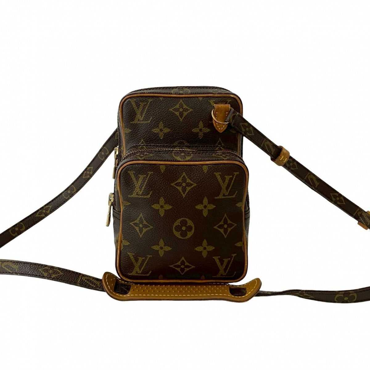 Louis Vuitton Amazone Monogram Leather Brown Shoulder Bag 2