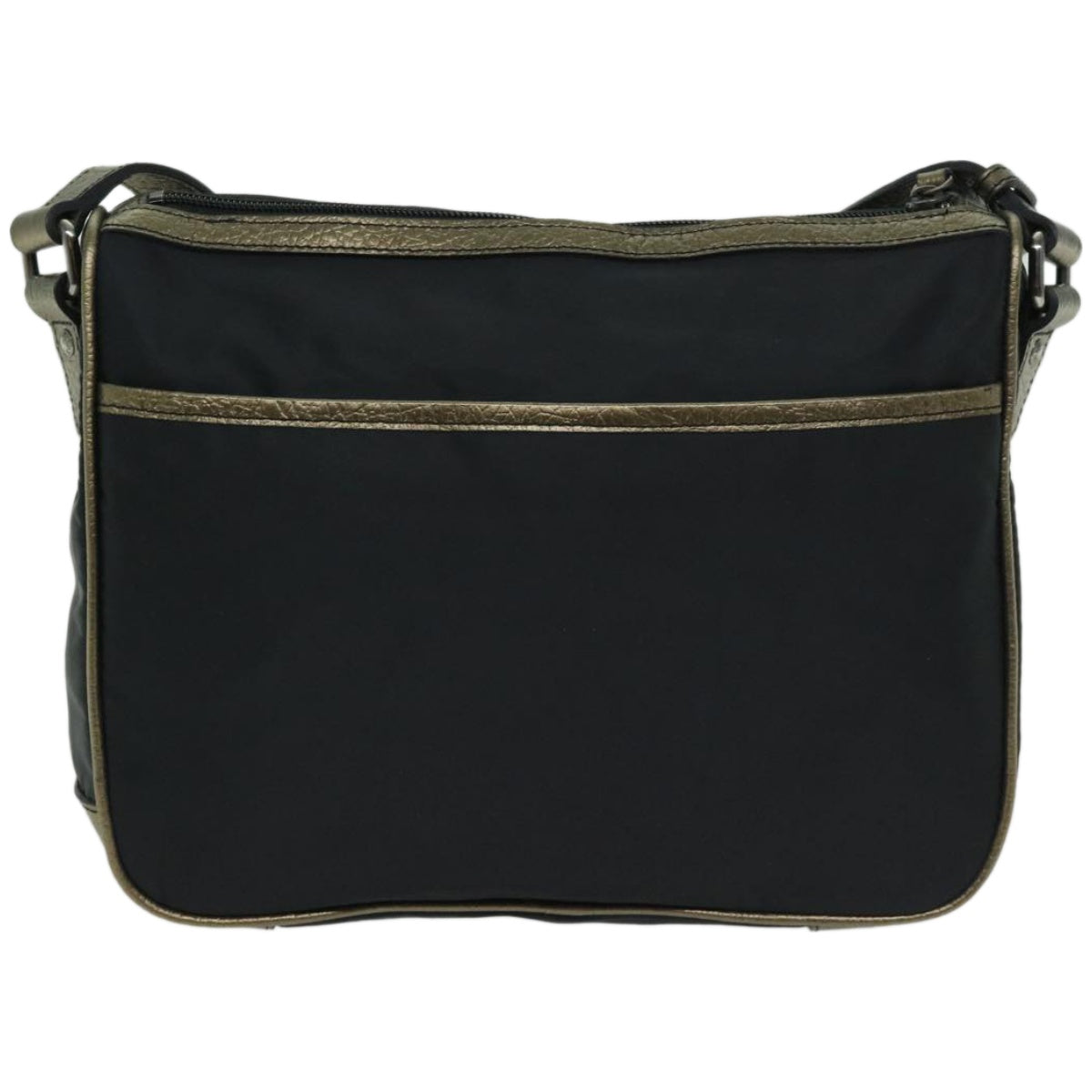 Burberry Luxury Shoulder Bag Auth Nylon Black