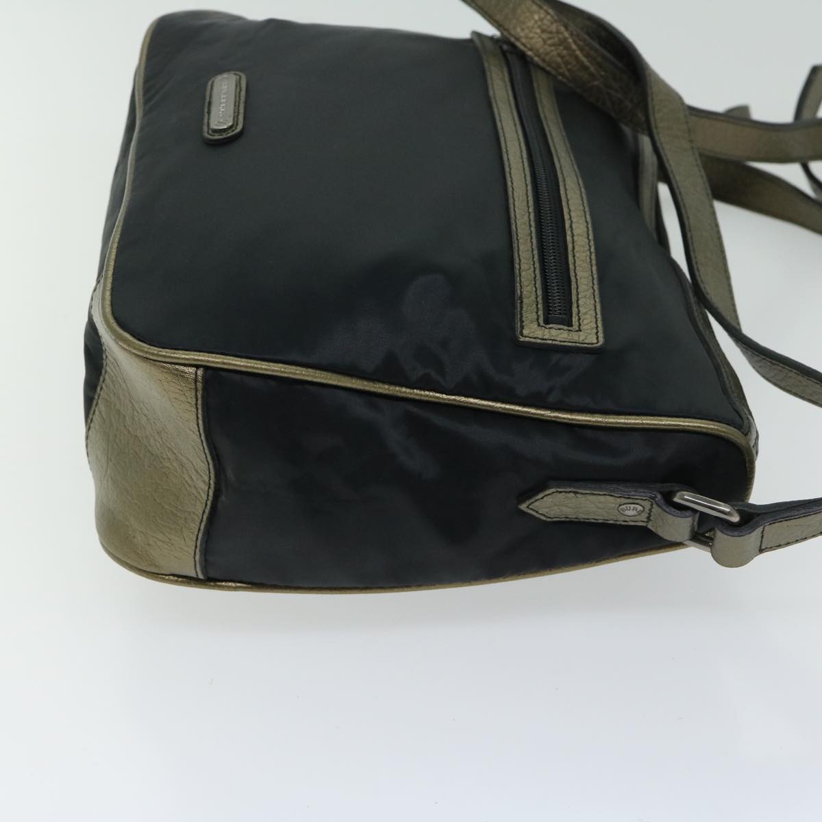 Burberry Luxury Shoulder Bag Auth Nylon Black