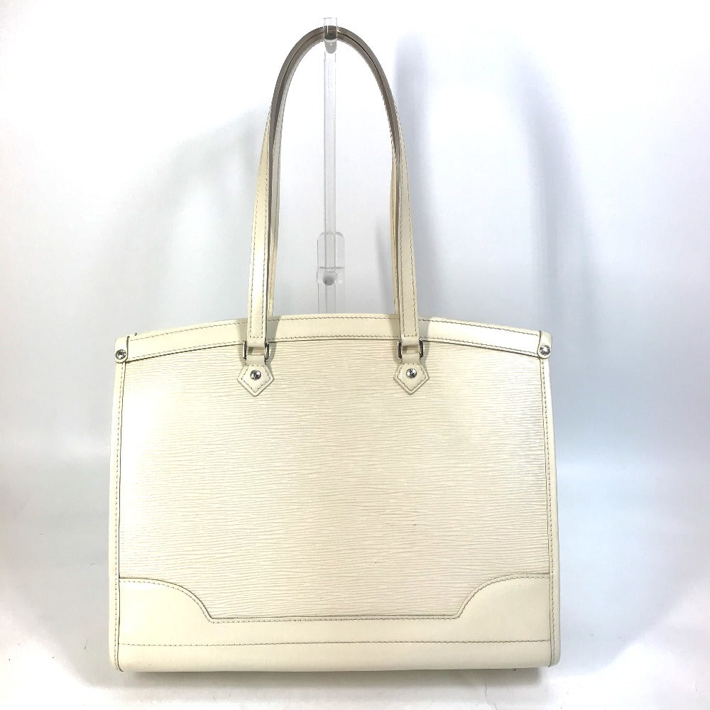 Louis Vuitton M5934J Epi Madeleine GM Leather White Shoulder Bag