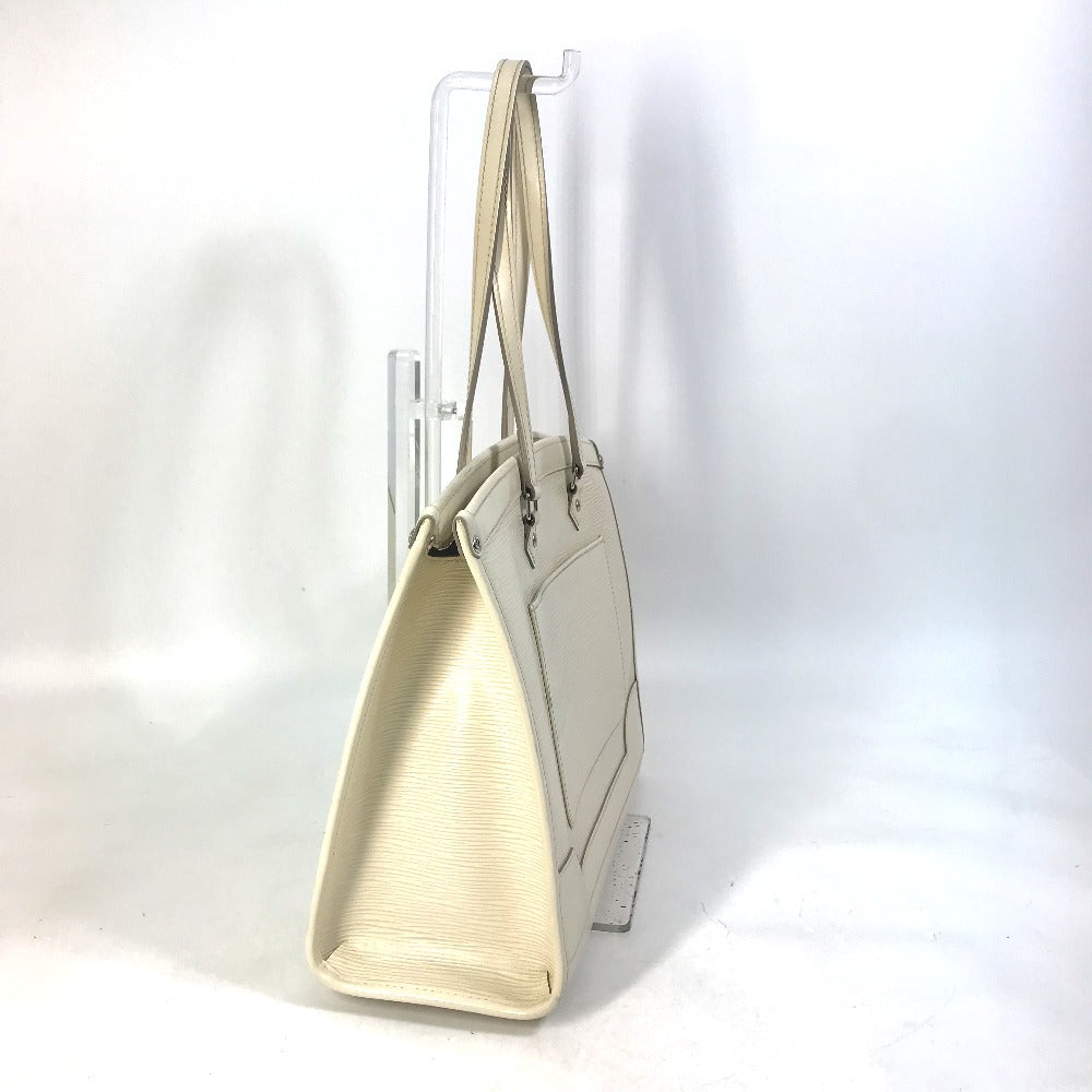 Louis Vuitton M5934J Epi Madeleine GM Leather White Shoulder Bag