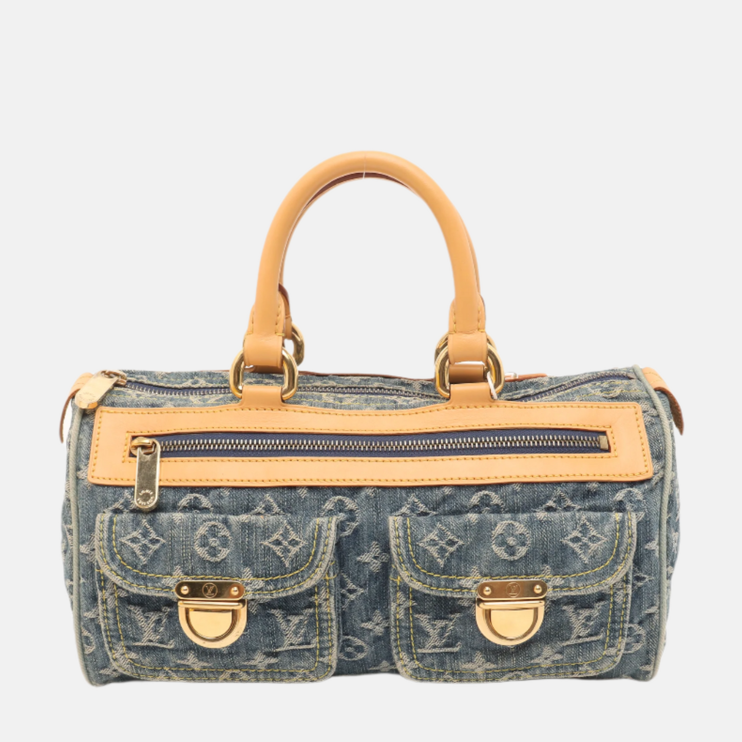 Louis Vuitton Denim Neo Speedy Boston Travel Bag Bag 4