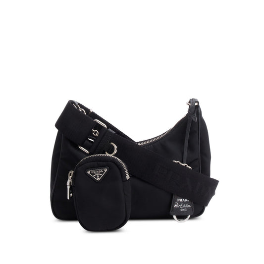 Prada Re Edition Re Bag Nylon Black Travel Bag Nylon Bag