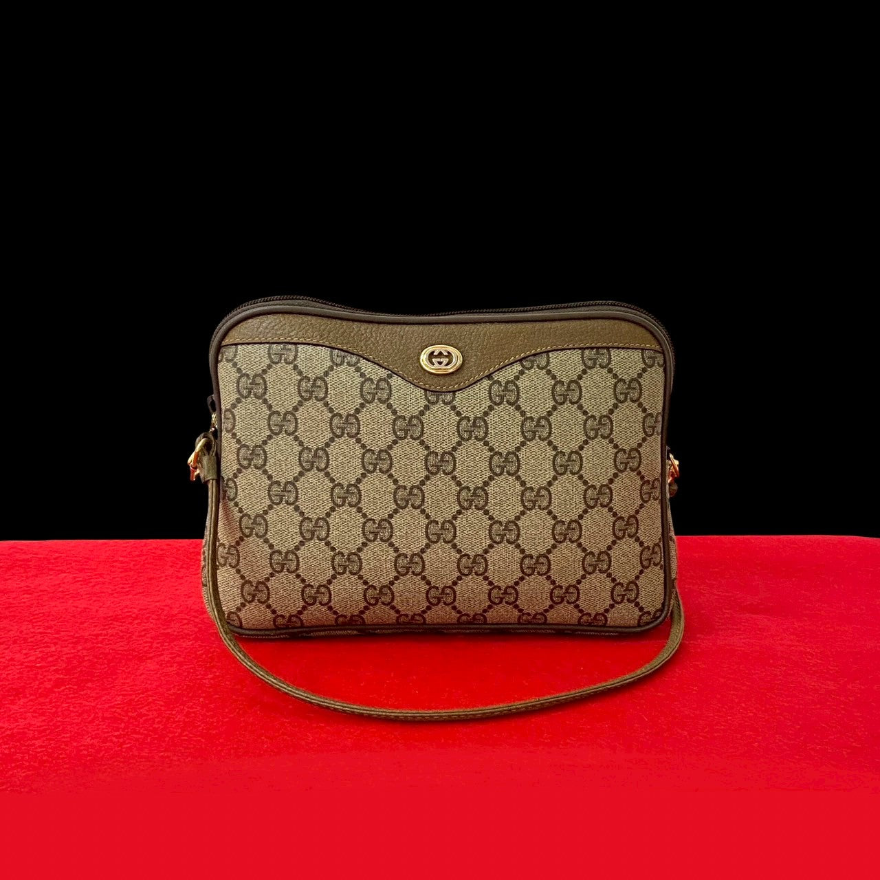 Gucci Leather Brown Shoulder Bag