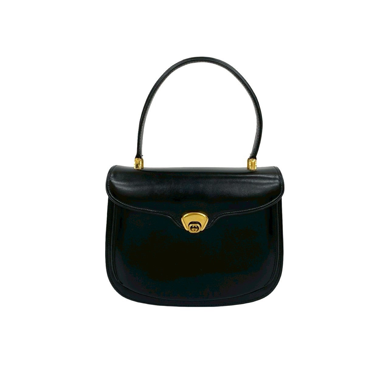Gucci Calfskin Black Handbag
